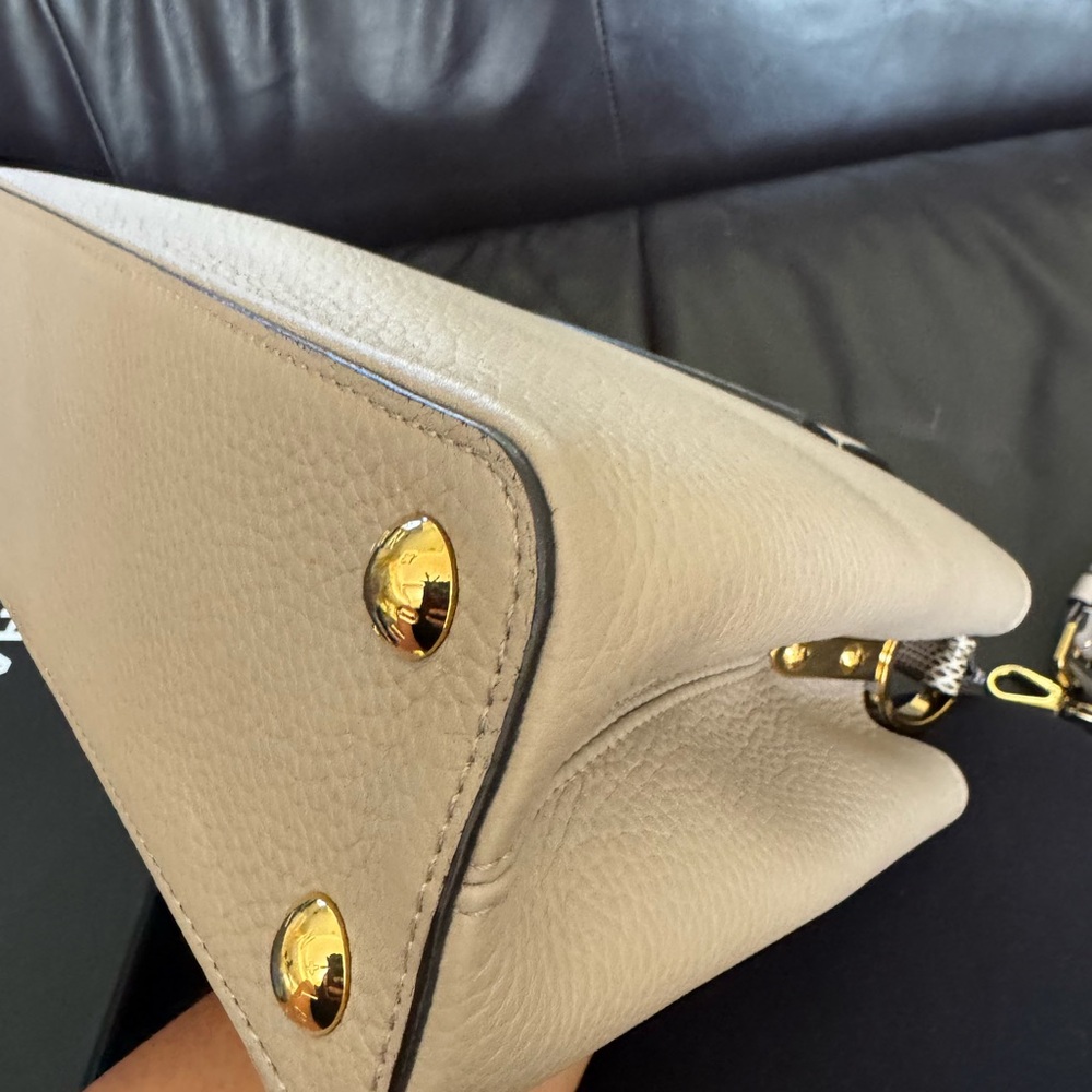 Lv Capucines Bb Python Handle - image 8